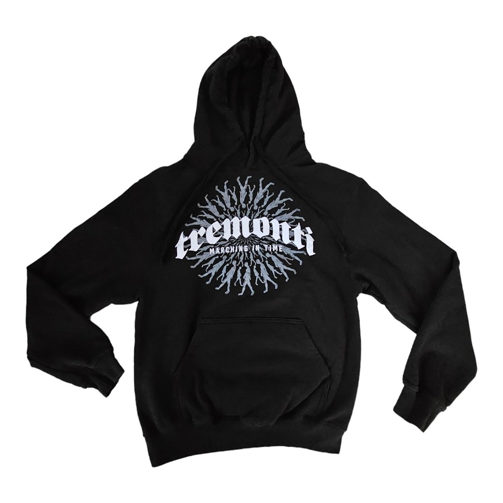 Tremonti Marching In Time Black Hoodie Men's Small Graphic Print